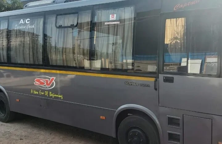 22 seater mini bus rent in hyderabad